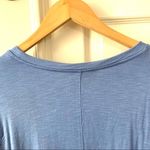 Loft  blue drop shoulder long sleeved top Photo 10