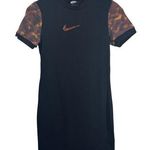 Nike Sportswear Dress Women S Black Tortoise Fitted Streetwear Sporty Spice 90s Photo 0