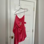 Cult Gaia Malia Dress in Sangria Air Satin Photo 6