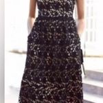 Club Monaco Bolsti Black Lace Overlace Midi Pockets Embroidered Dress 4 $269 NWT Photo 2