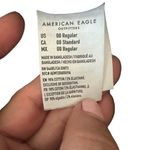 American Eagle  Black Distressed Ripped Skinny Ankle Denim Jeans Women Sz 00 Photo 7