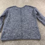 Pure Jill Womens L CrewNeck Knit Sweater Blue Marled Long Sleeve Cotton Blend Size L Photo 7