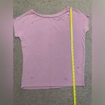 EXPRESS  Distressed, Cut-Out, Short-Sleeve Top Photo 7