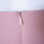 Vintage Ursula of Switzerland pastel pink layered ruffle gown‎ dress, 6 Photo 12