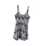 PINK - Victoria's Secret Women's  Mini Dress S Black Pink Geometric Photo 3