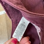 American Eagle  burgundy cut off jean shorts ~ stretch ~ women’s size 0 Photo 4