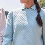 Lady Hagen Walter Hager Women's Clubhouse Pullover Crewneck in Ether/Seafoam size XS NWT Photo 0