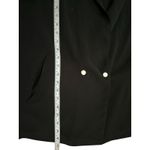 Elodie at Anthropologie 100% Polyester Women Jacket Black Blazer Photo 6