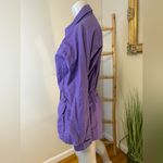 L.L. Bean Women's Chore Barn Coat Jacket Purple Long Rain Active Vintage Medium Photo 6