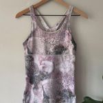 Lululemon Crossback Tank in Sugar Crush Multi / Silver Fox Shelf Bra Athletic 10 Photo 2