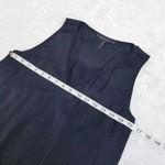 BCBGMAXAZRIA  Satin High Low Black Avery Dress Photo 9