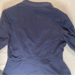 Dress Barn | Navy Blue Military Style Blazer | Large Photo 6