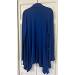 April Cornell knit top open wrap style XS Blue Photo 1