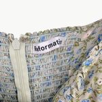 Reformation Women's Pacey Fit & Flare Mini Dress | Sz 6 | Sprite Green Floral Photo 12