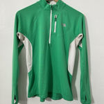 The North Face  Women’s Flash Dry Athletic Pullover Green & White Medium Photo 0