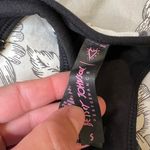 Betsey Johnson  small black and white sports‎ bra Photo 4