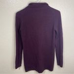 Fenn Wright Manson  Purple 100% Cashmere One‎ Button Collared Cardigan Size Small Photo 8