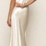 Reformation Ronda Silk Wedding Dress Photo 1