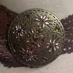 Cache  Womens Brown Perforated Embellished‎ Leather small
Ask questions Photo 1