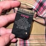 Volcom  Poison Oak Sundress‎ in Curry Tan Pink Plaid Size 3 NWT Photo 4