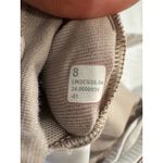 Lululemon  White Criss Cross Back Sports Bra Size 8 Activewear Workout Top Photo 5