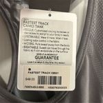 Athleta  Women's Camo Tank Top Gray Size S Athletic Fit Breathable Photo 2