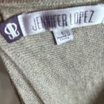 Jennifer Lopez dolman sleeve pleated mocha sweater top size large Photo 6