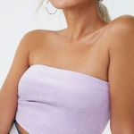 Forever 21 Velour Princess Graphic Tube Top Photo 0