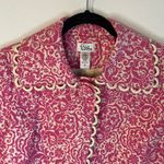 Lilly Pulitzer pink and white one button jacket Photo 1
