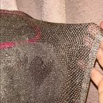 Day Size M Gold Metallic Coverup with Drawstring Waistline Size M Photo 5