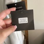 Marc New York NWT  cream faux leather belted collared vest Photo 4