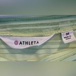 Athleta Vitality Lime Green Sheer Tank Top Photo 5
