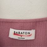 Babaton Aritzia Sleeveless Crop Top Ribbed Athletic Stretch Nylon Spandex Active Photo 3