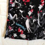 Dr. Seuss  Cat in the Hat Superstar stars scrub scrubs top women's size M Photo 3