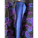 Y2K Chore Jacket Long Sleeve Cardigan Women’s Medium Button Up Spring Blue Photo 9