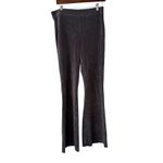 Aerie  Corduroy‎ Flare Leggings Pants Womens Large Regular Gray Casual Stretch Photo 5