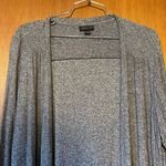 J. Jill Woman's Charcoal Grey Wearever Collection Neutral Cardigan Size Medium Gray Photo 1