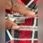 Mythology Plaid Robe One Size Fits All NWT Red Photo 5