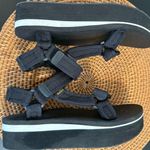 Teva  Black platform Adjustable Sandals size 7 Photo 8