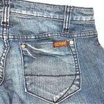 Zana Di Zana-di Wormen's Skinny Dark Wash Jeans w/Studs Down the Outer Thigh-Jr. Size 9 Photo 7