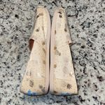Toms  Rose Peach Gold w/Pineapple print Slip on Shoes Size 9‎ Photo 4