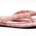 Free People ⭐️SOLD⭐️ FP Es Verdra Organic Cotton Thong Sandals in Pink Size 41 Photo 2