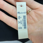 Madewell Dress NWT Fit and Flare Black Pintuck Detail Skirt Sleeveless 12 Crepe Photo 12