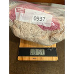 Cato  Distressed Cold Shoulder Knit Sweater Pink Heart Cream Medium Valentines Photo 11