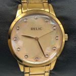 Relic  Rose Gold Mother Pearl Dial Women’s Watch, 38mm Working New Battery Photo 0