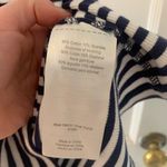 Motherhood Maternity  | white blue stripe sundress size small Photo 1