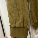 Saylor Olive Green Christina Jumpsuit - Short Sleeve Pockets (Size M) Photo 9