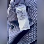 Vince Shirt Medium Light Purple Long Sleeve Waffle Knit Thermal PIma Cotton Photo 4