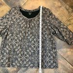 Croft & Barrow  Women’s Stretch 2 XL Tan Black Blouse Photo 4