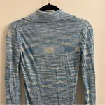 Alexis  Bara Long Sleeve Knit Mini Dress Spacedye Blue Size Large Photo 6
